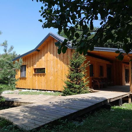 Nica Wood Villa Sremska Kamenica Buitenkant foto